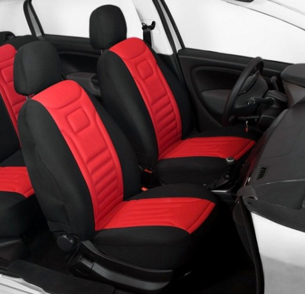 2 RED FRONT CAR SEAT COVERS PROTECTORS FOR RENAULT CAPTUR eBay